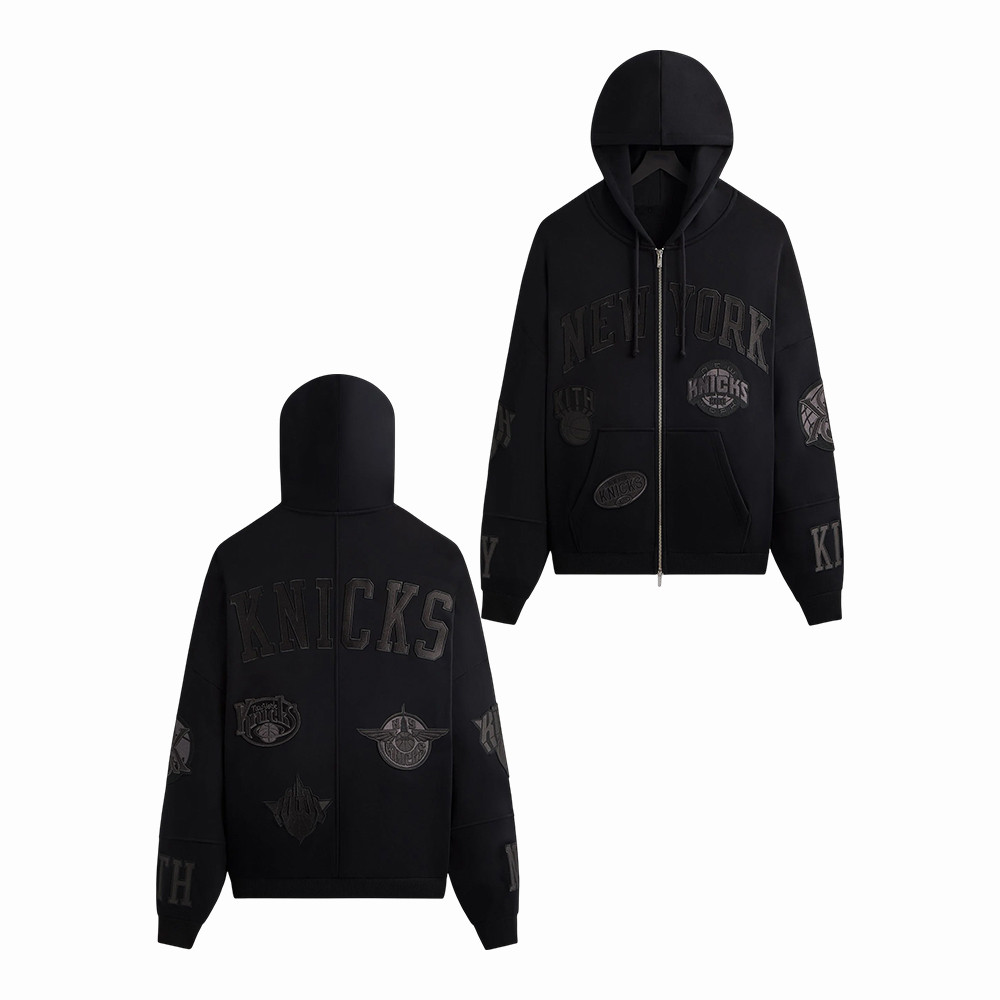 New York Knicks Playoffs 2026 Basketball Zip Hoodie Basketball Apparel Game Day Gear