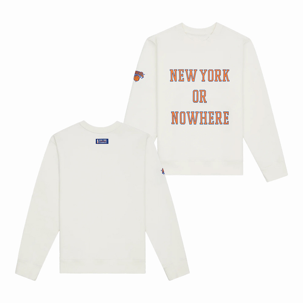 New York Knicks Playoffs 2026 Sweatshirt New York Or Nowhere Basketball Apparel