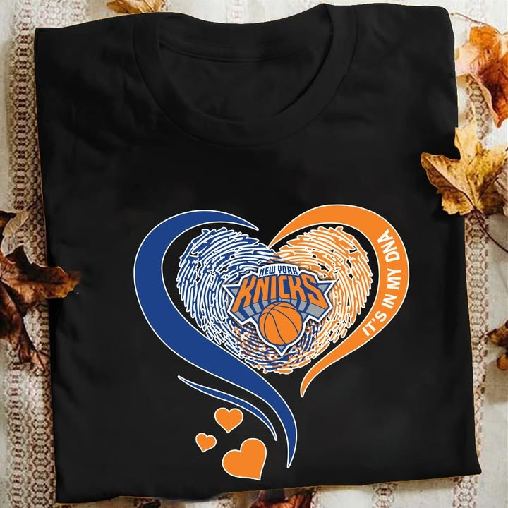 New York Knicks T-Shirt It's In My DNA Shirt Best Gift For A Basketball Fan