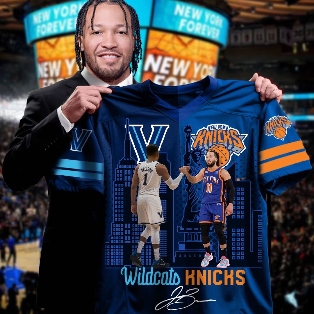 New York Knicks Wildcats Knicks Jersey Gifts For Baseball Lovers
