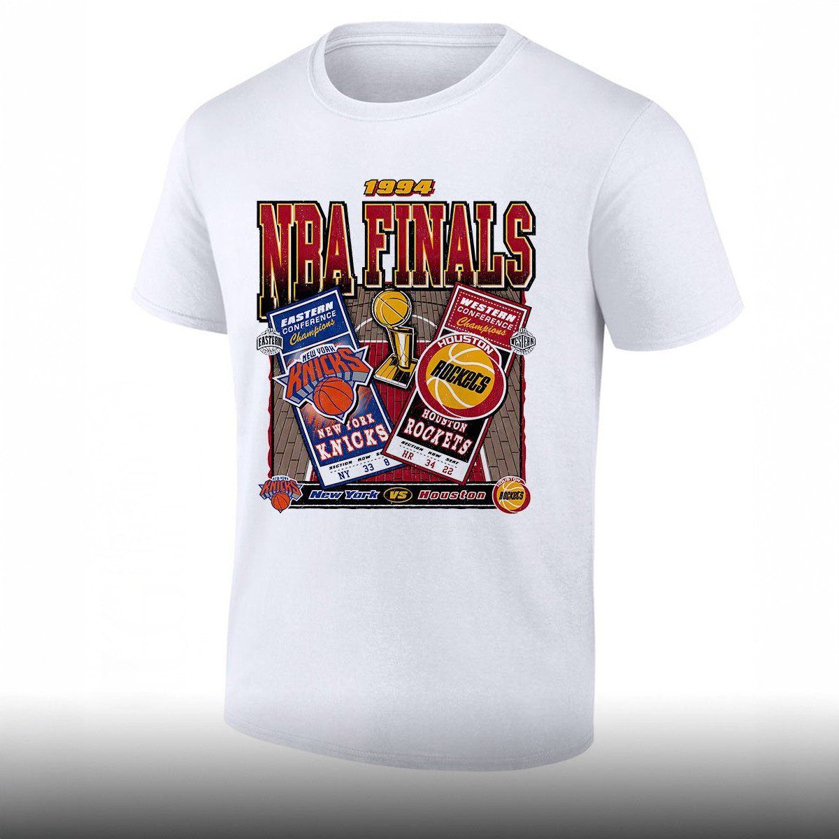 New York Knicks x Houston Rockets 1994 NBA Finals T-Shirt Knicks x Rockets Merch Gift Ideas