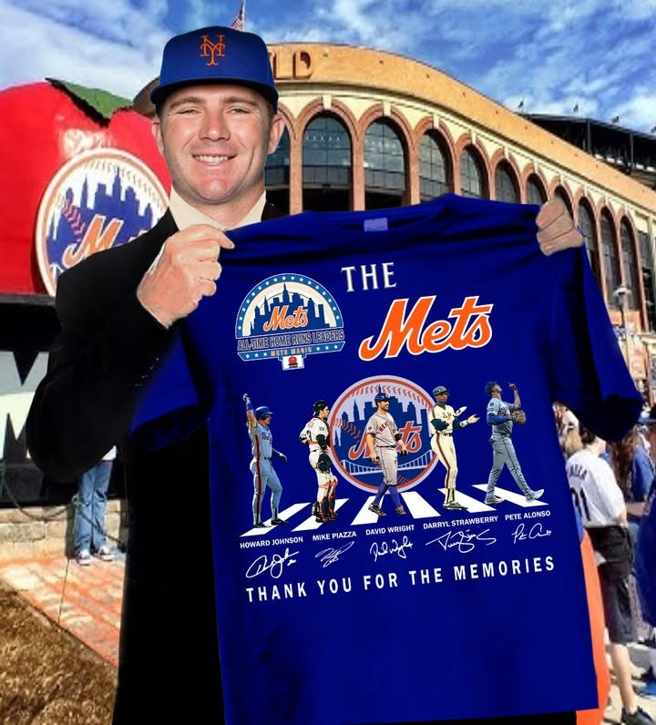 New York Mets All Time Home Runs Leaders T-Shirt Thank You For The Memories Gift For Fans
