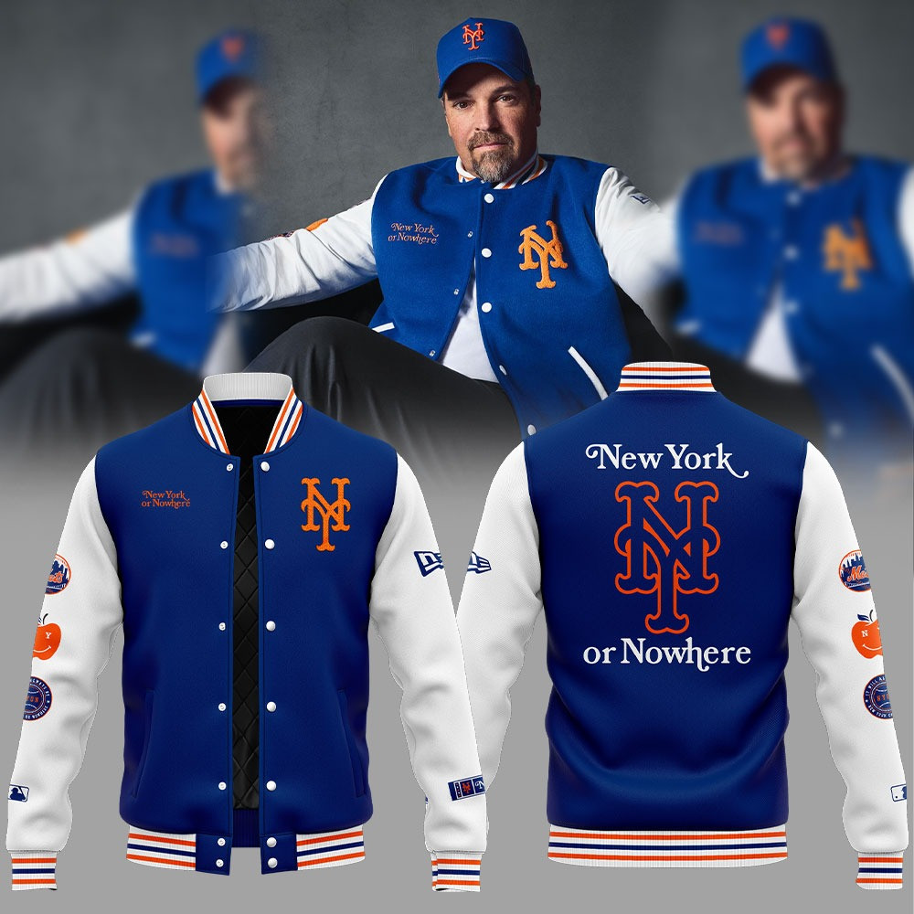 New York Mets and NYON Collection Jacket Unique Sport Shirt For Baseball Fans