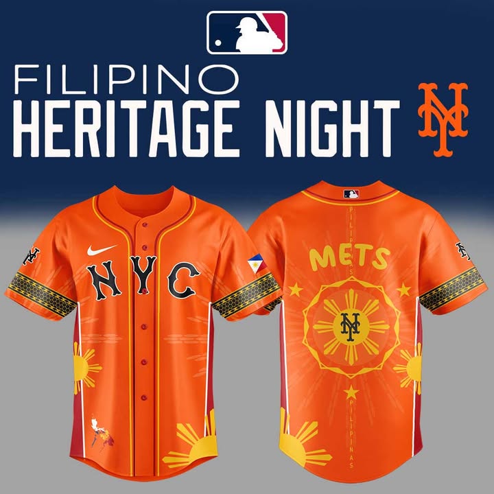 New York Mets Filipino Heritage Night 2025 Mets Merch Jersey Unique Baseball Gifts For Fans
