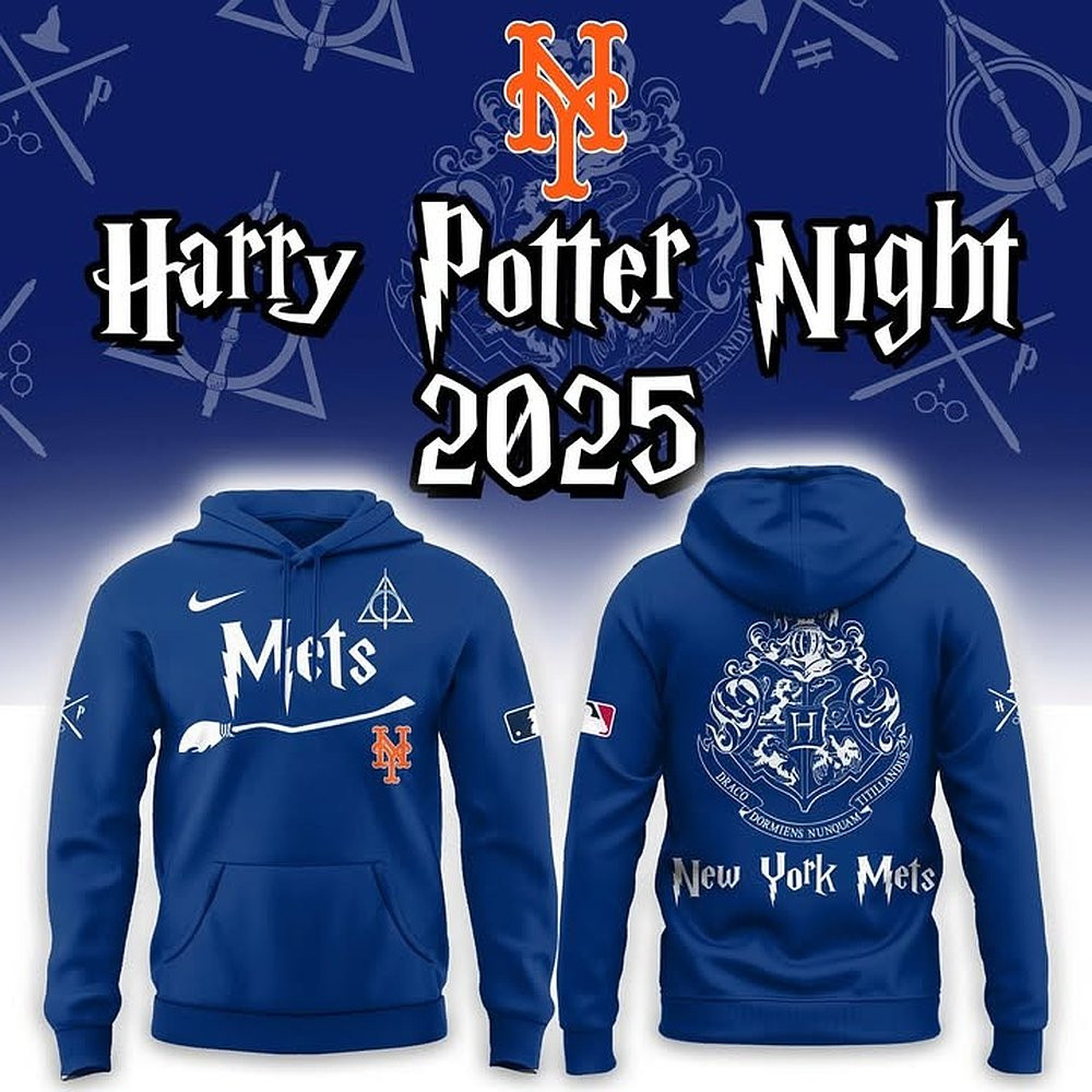 New York Mets Harry Potter Night 2025 Edition Collection Hoodie