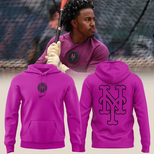 New York Mets Pink Power Special Nike Hoodie Best Gifts For Baseball Lovers