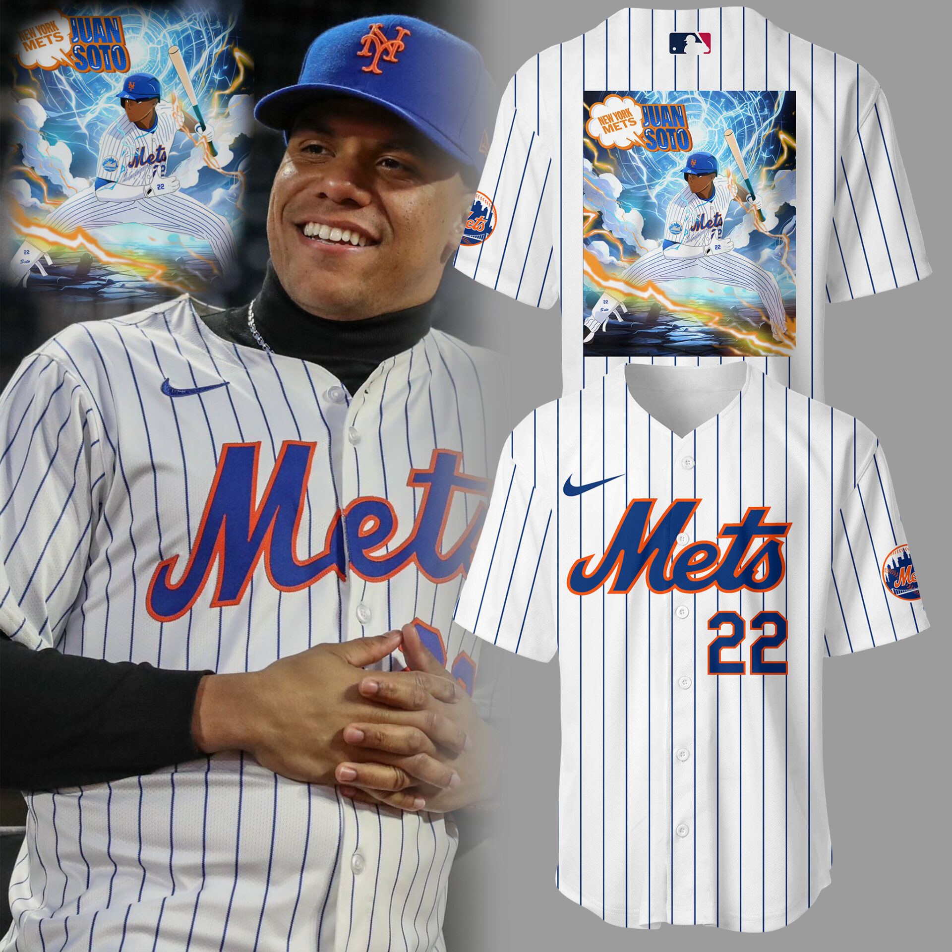 New York Mets Soto Jersey Unique Baseball Gifts
