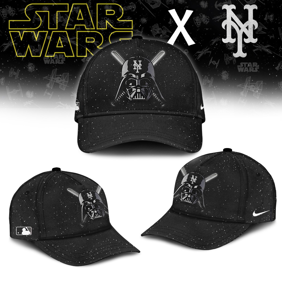 New York Mets Star Wars Hat Unique Gifts For Baseball Fans