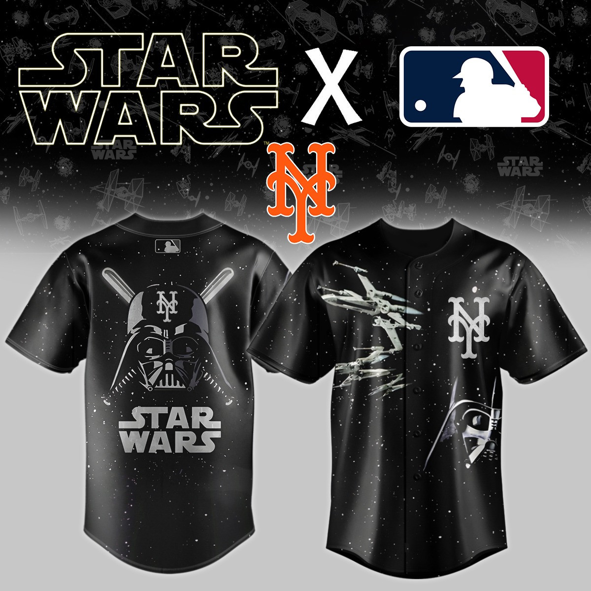New York Mets Star Wars Jersey Unique Gifts For Baseball Fans