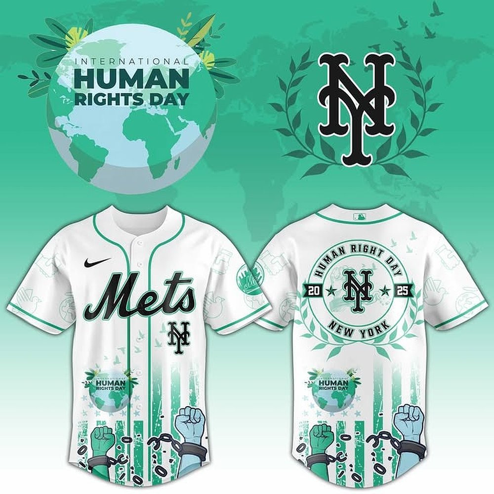 New York Mets x Human Rights Day Jersey