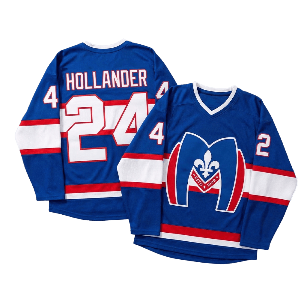 New York Rangers Hollander 24 Hockey Jersey 2026 Blue Shirt Heated Rivalry Merch Gifts For Hockey Fan