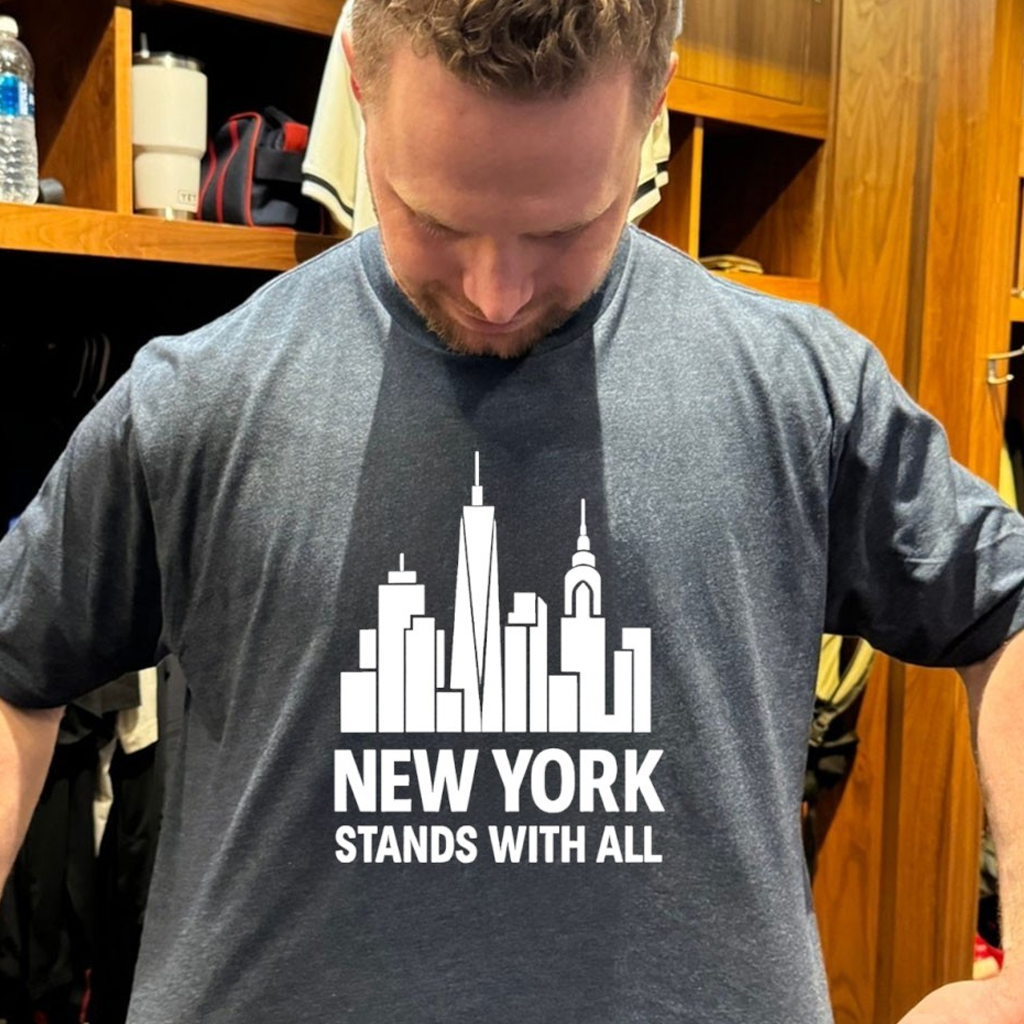 New York Stands With Community Support Shirt Gift Ideas For Dad
