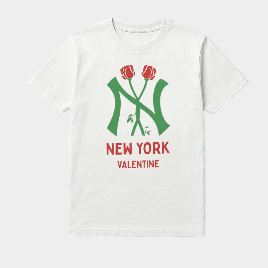 New York Valentine 2026 New York Baseball Logo Shirt Best Gifts For Baseball Lovers