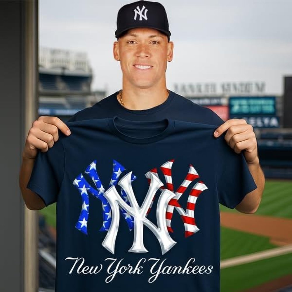 New York Yankees Red White Blue And Yankees Pride T-Shirt Yankees Merch Best Gifts For Baseball Players
