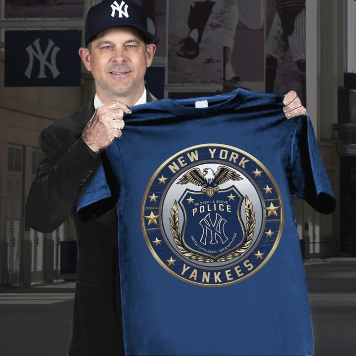 New York Yankees T-Shirt Gift For Police Officers