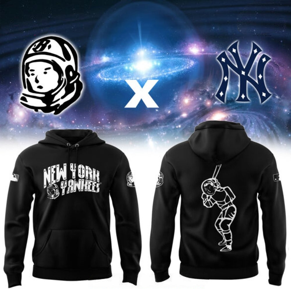 New York Yankees x BBC Black Hoodie Gift Ideas For Baseball Fans