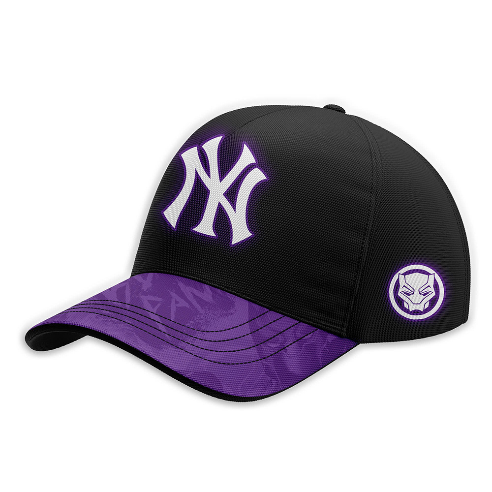New York Yankees x Black Panther Avengers Hat Gifts For Baseball Fans