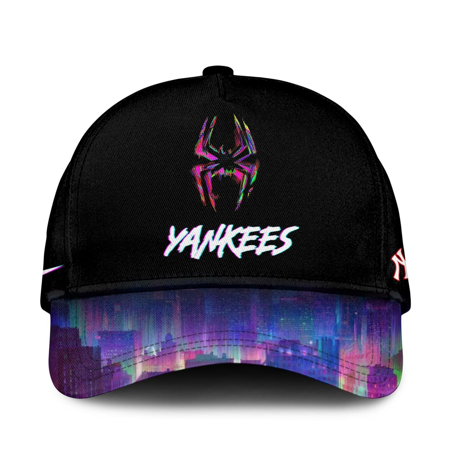 New York Yankees x Spider Man Across The Spider Verse Hat Best Gifts For Baseball Fans
