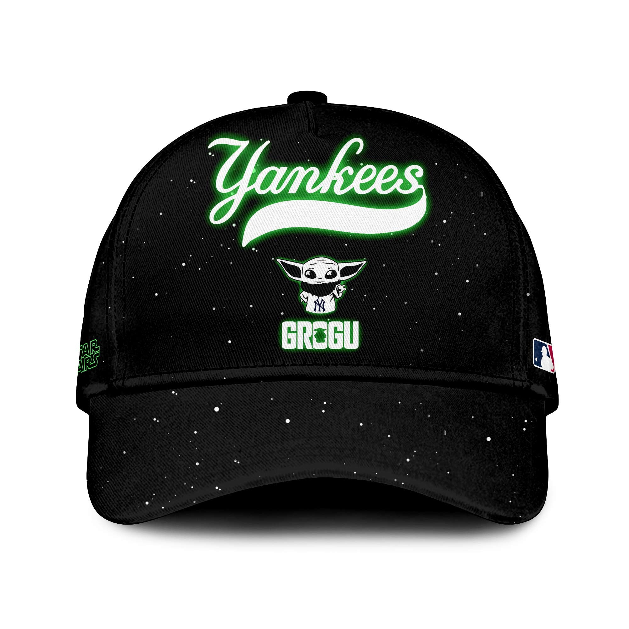 New York Yankees x Star Wars Grogu Night Hat Ice Hockey Fan Gifts