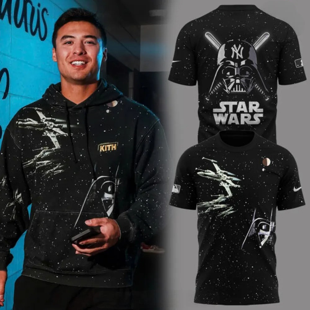 New York Yankees x Star Wars Night 2025 T-Shirt Best Gifts For Baseball Fans