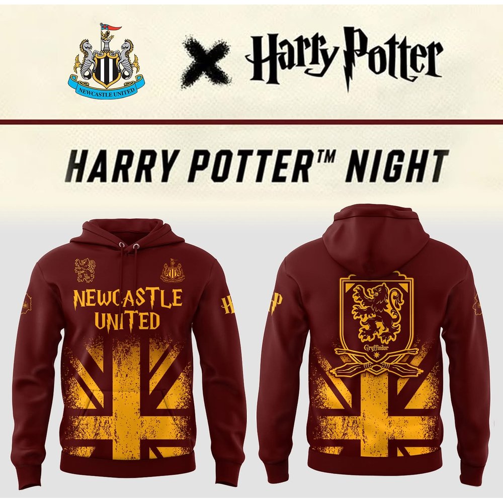 Newcastle United Harry Potter Night Limited Edition Hoodie Newcastle United Merch Presents For A Basketball Player