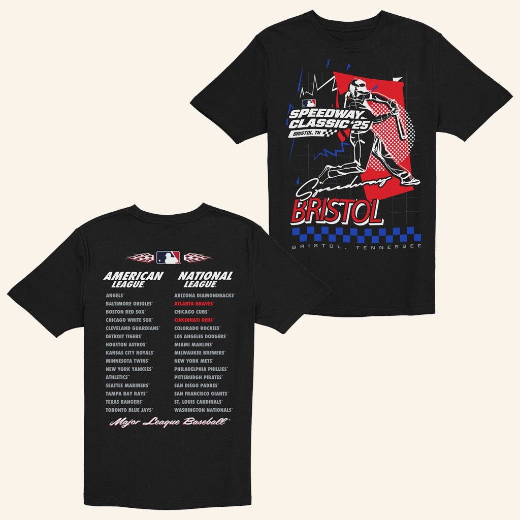 Neweracap Merch Speedway Classic Black T-Shirt Present For Dad Neweracap Merch Speedway Classic Black T-Shirt Present For Dad