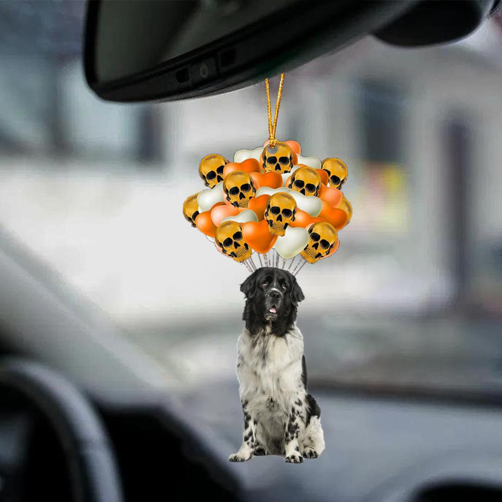 Newfounderland Halloween Car Ornament Dog Ornament For Halloween
