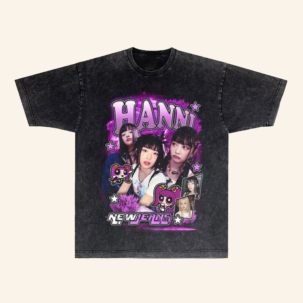 NewJeans Merch Member Vintage Band T-Shirt Hanni Shirt Best Gifts For Music Lovers NewJeans Merch Member Vintage Band T-Shirt Hanni Shirt Best Gifts For Music Lovers