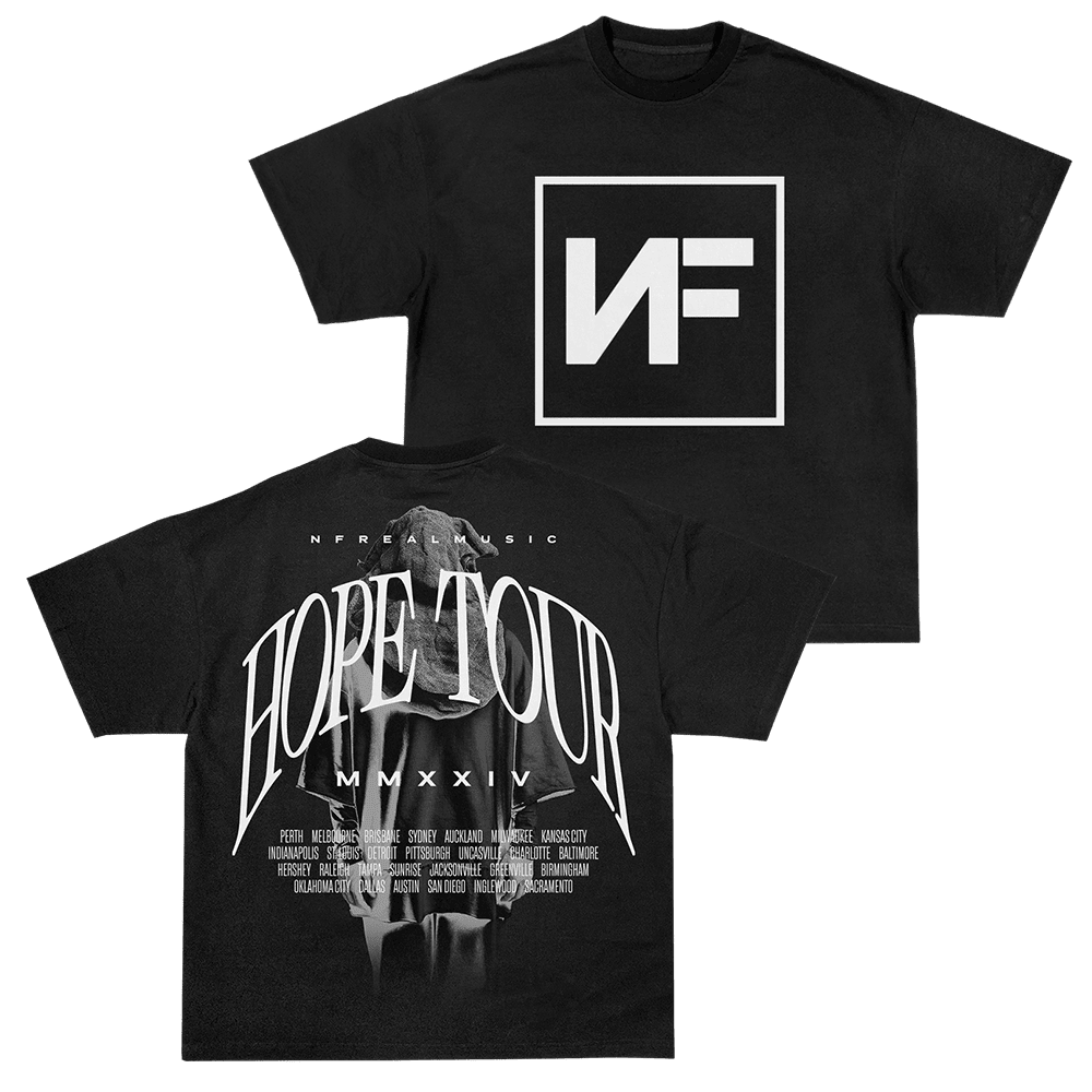 NF Merch Black Box Hope Tour 2024 T-shirt Gifts For Music Fans Anniversary Gift for Men NF Merch Black Box Hope Tour 2024 T-shirt Gifts For Music Fans Anniversary Gift for Men