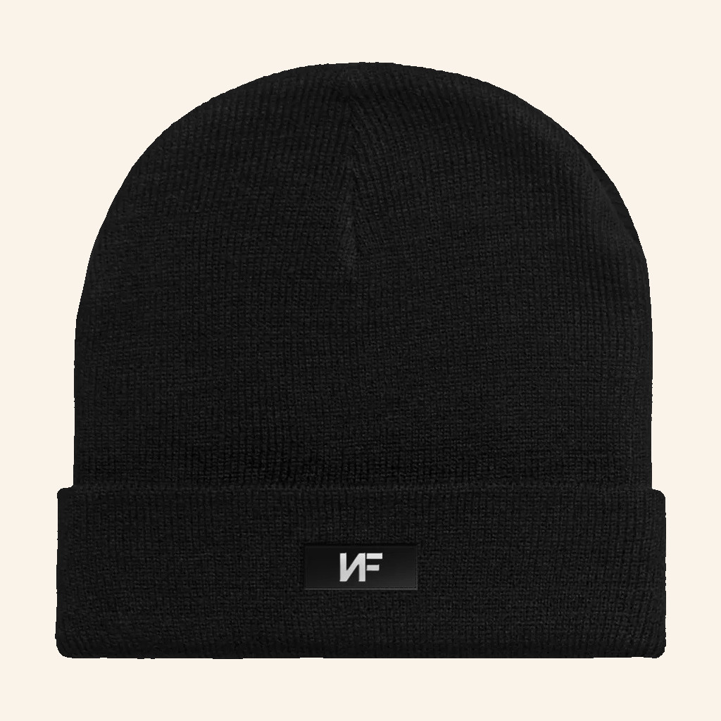 NF Merch Black NF Beanie Music Lover Gift Ideas For Him NF Merch Black NF Beanie Music Lover Gift Ideas For Him