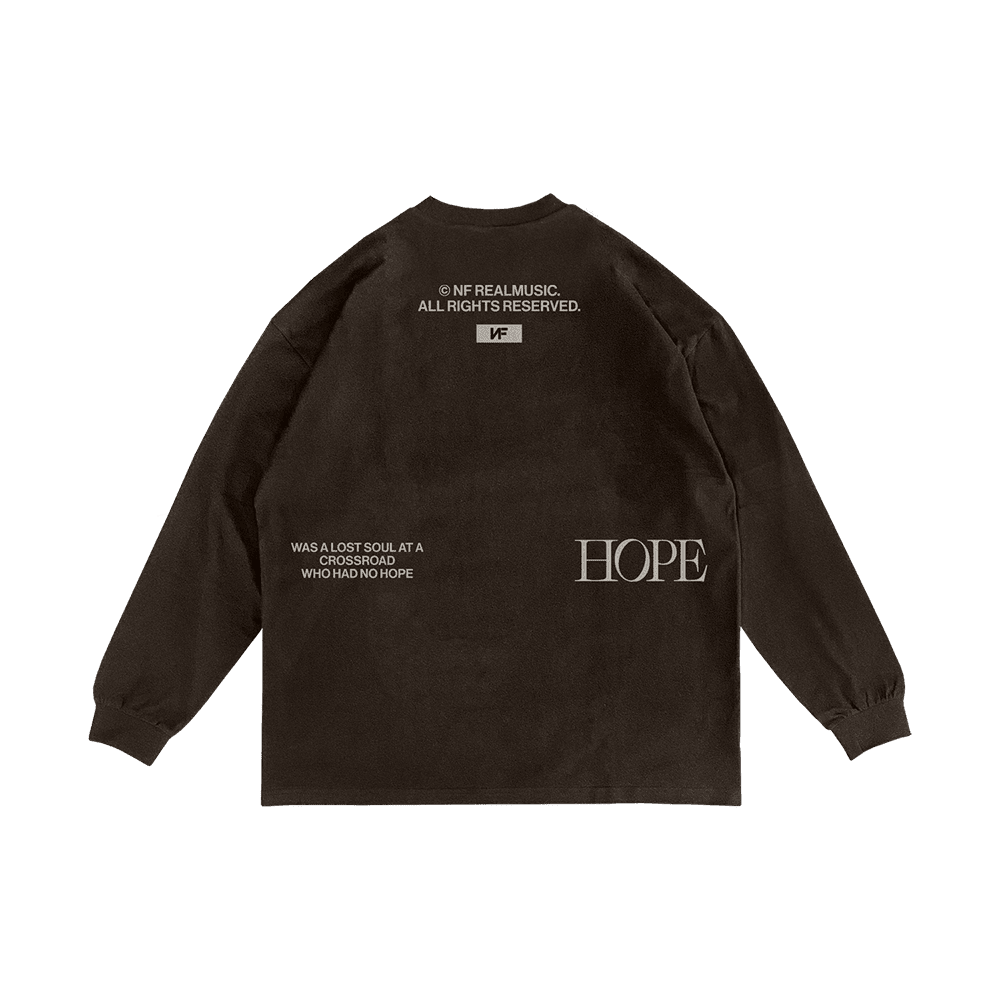 NF Merch Brown REAL MUSIC Sweatshirt Music Lovers Gifts For Fans Birthday Gift for Husband