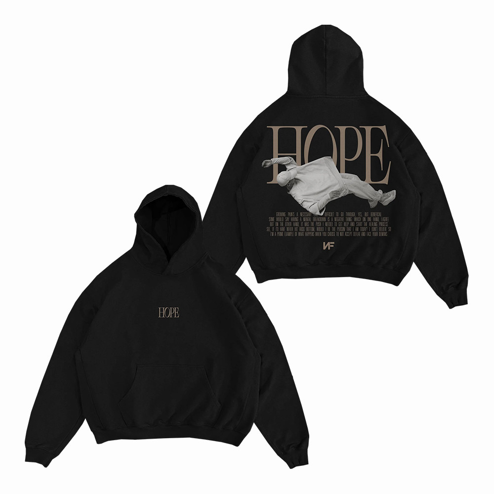 NF Merch Hope Hoodie NF Hooded Sweatshirt Best Present For Music Lovers