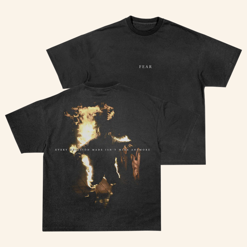 NF Merch Vintage Black Fire Photo T-Shirt Great Gifts For Rapper Fans NF Merch Vintage Black Fire Photo T-Shirt Great Gifts For Rapper Fans