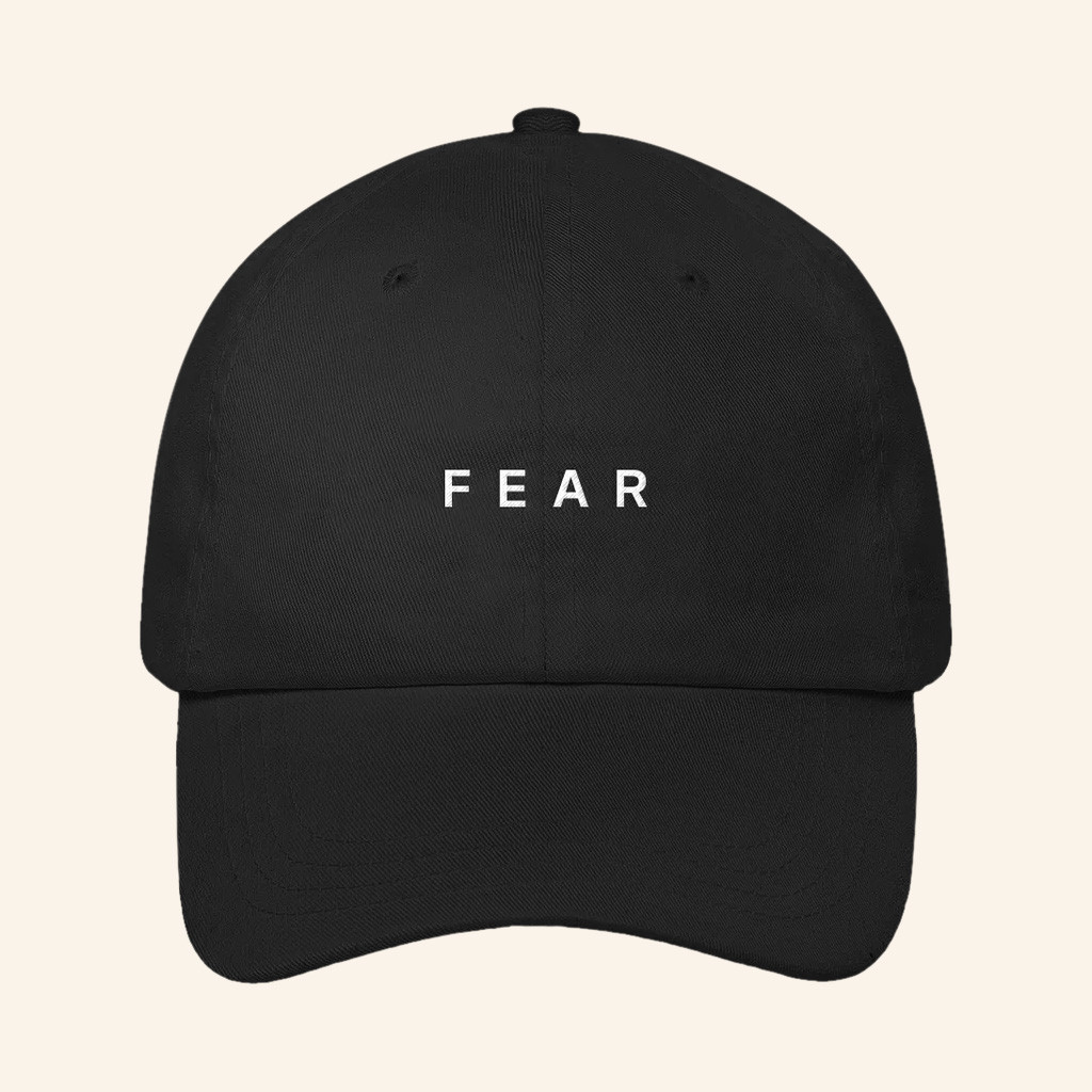 NF Real Music Merch FEAR Black Hat Embroidered Dad Christmas Gifts