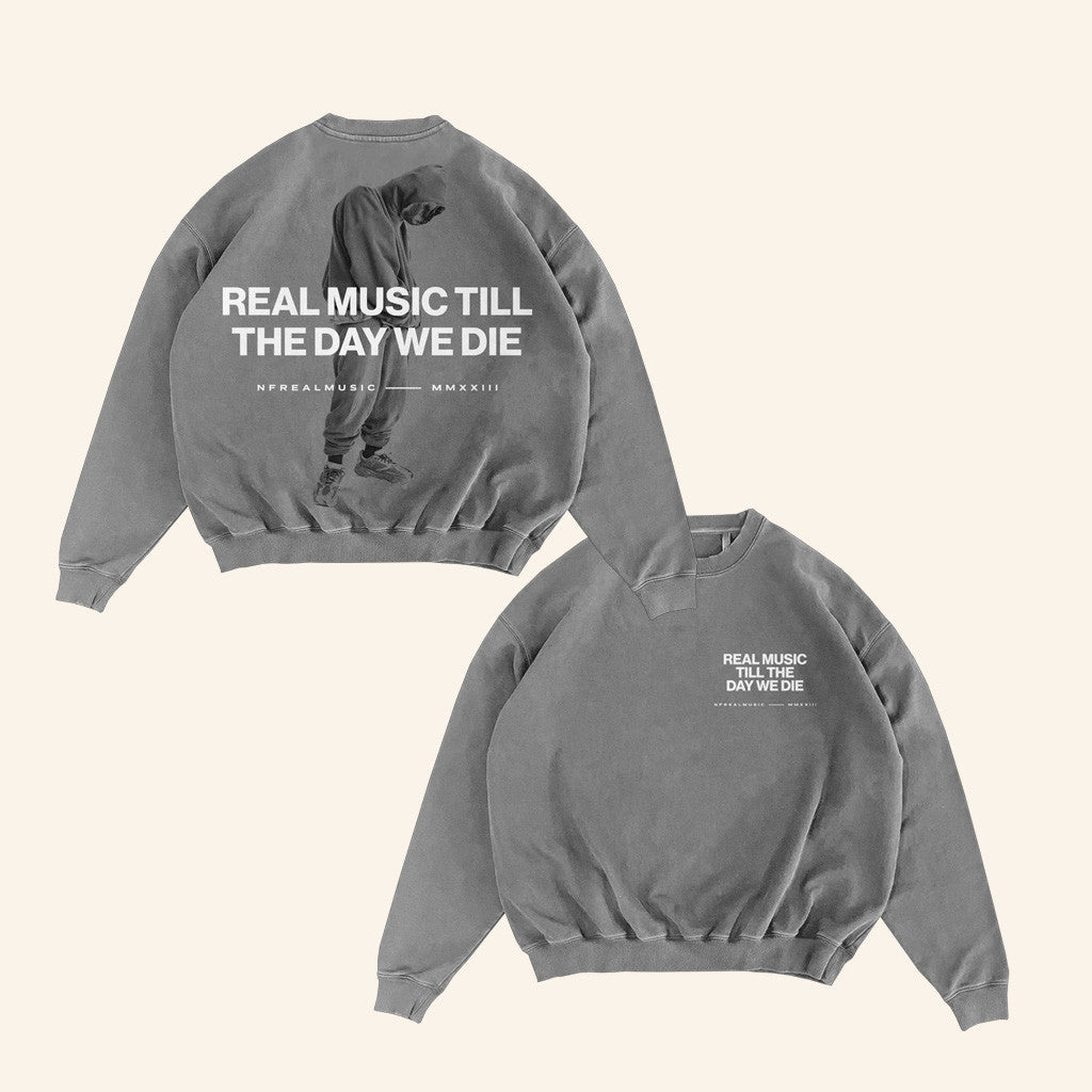 NF Real Music Merch Grey Rmttdwd Sweatshirt Present For Husband NF Real Music Merch Grey Rmttdwd Sweatshirt Present For Husband