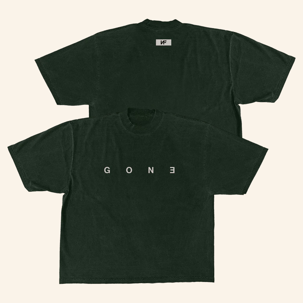 NF Real Music Merch Moss GONE T-Shirt Christmas Presents For Sister