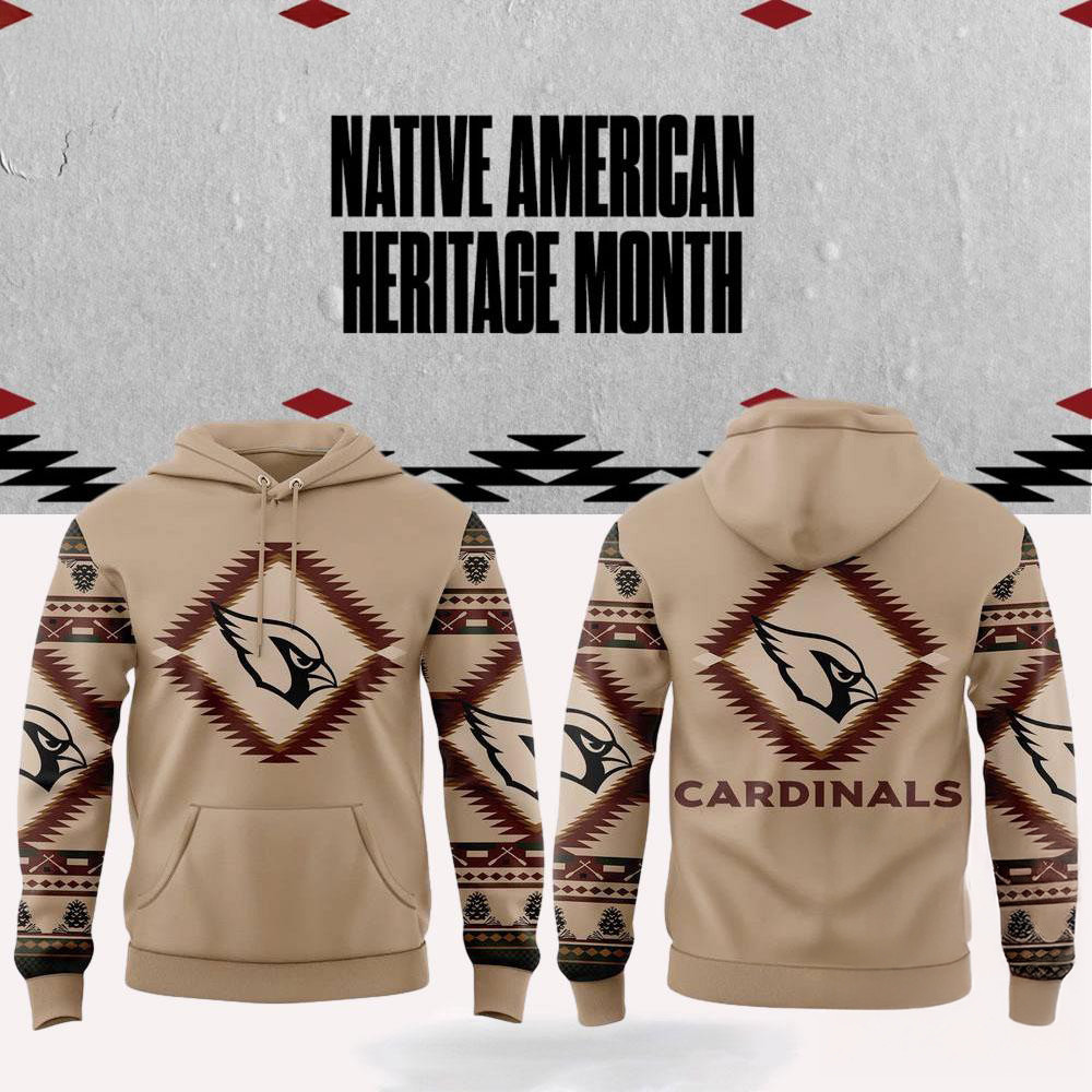 NFL Arizona Cardinals x National Native American Heritage Month Hoodie Football Fan Gift Ideas