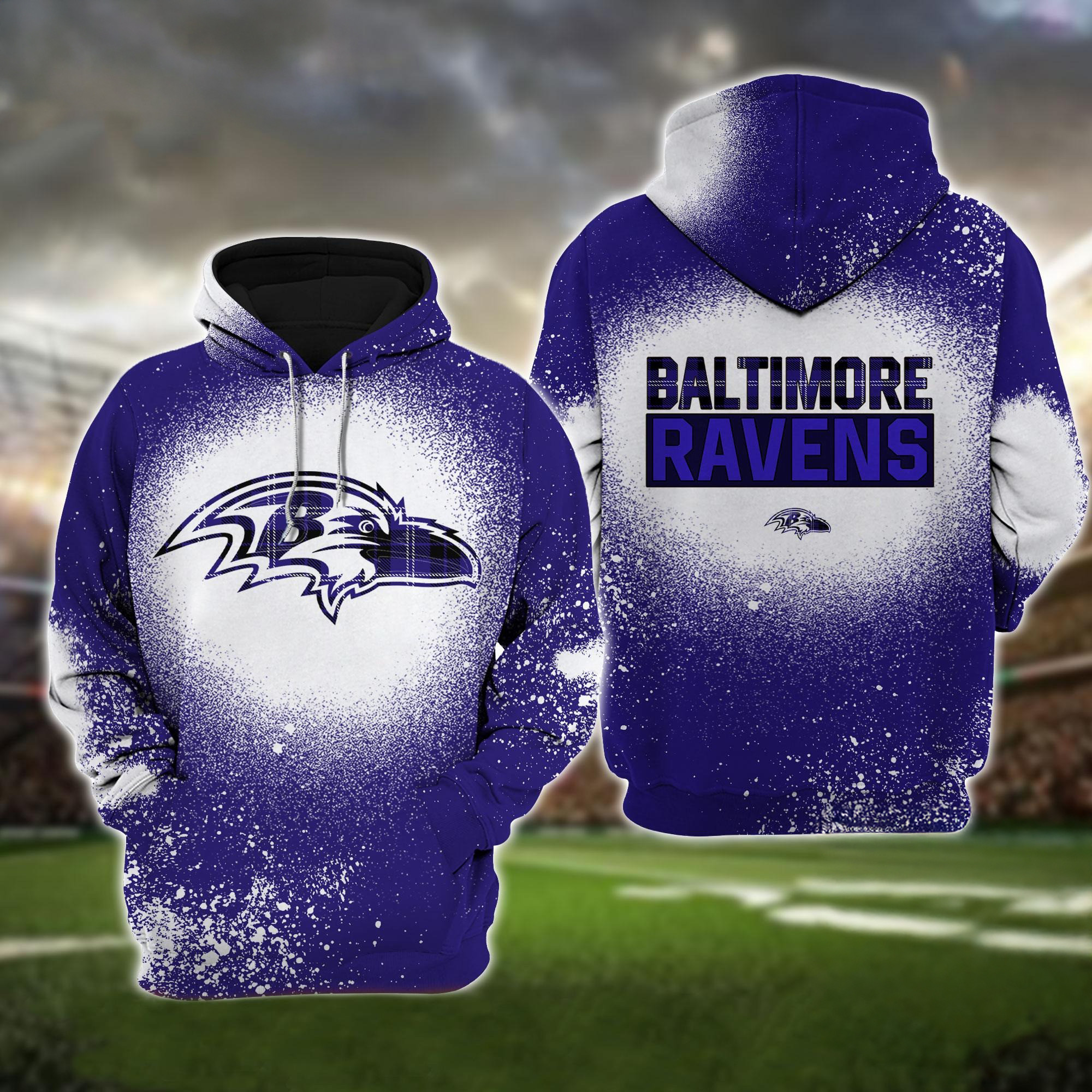 NFL Baltimore Ravens Christmas Hoodie Football Gifts For Men