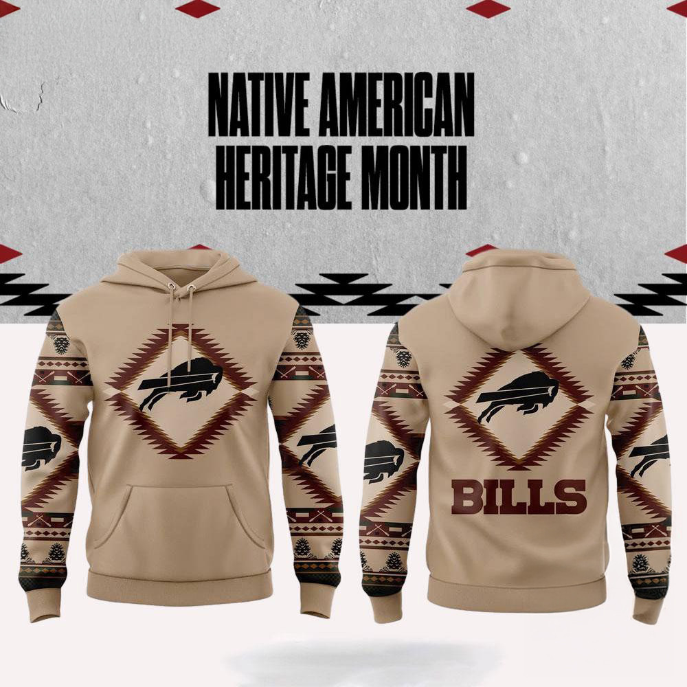 NFL Buffalo Bills x National Native American Heritage Month Hoodie Football Lovers Gifts