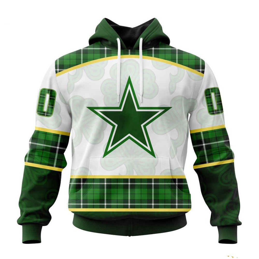 NFL Dallas Cowboys St Patrick's Day 3D Hoodie Football Gifts For Men
