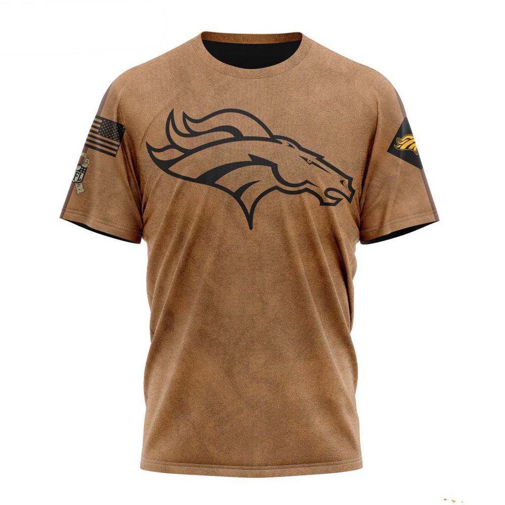 NFL Denver Broncos Special Salute To Service For Veterans Day T-Shirt Fans Gifts