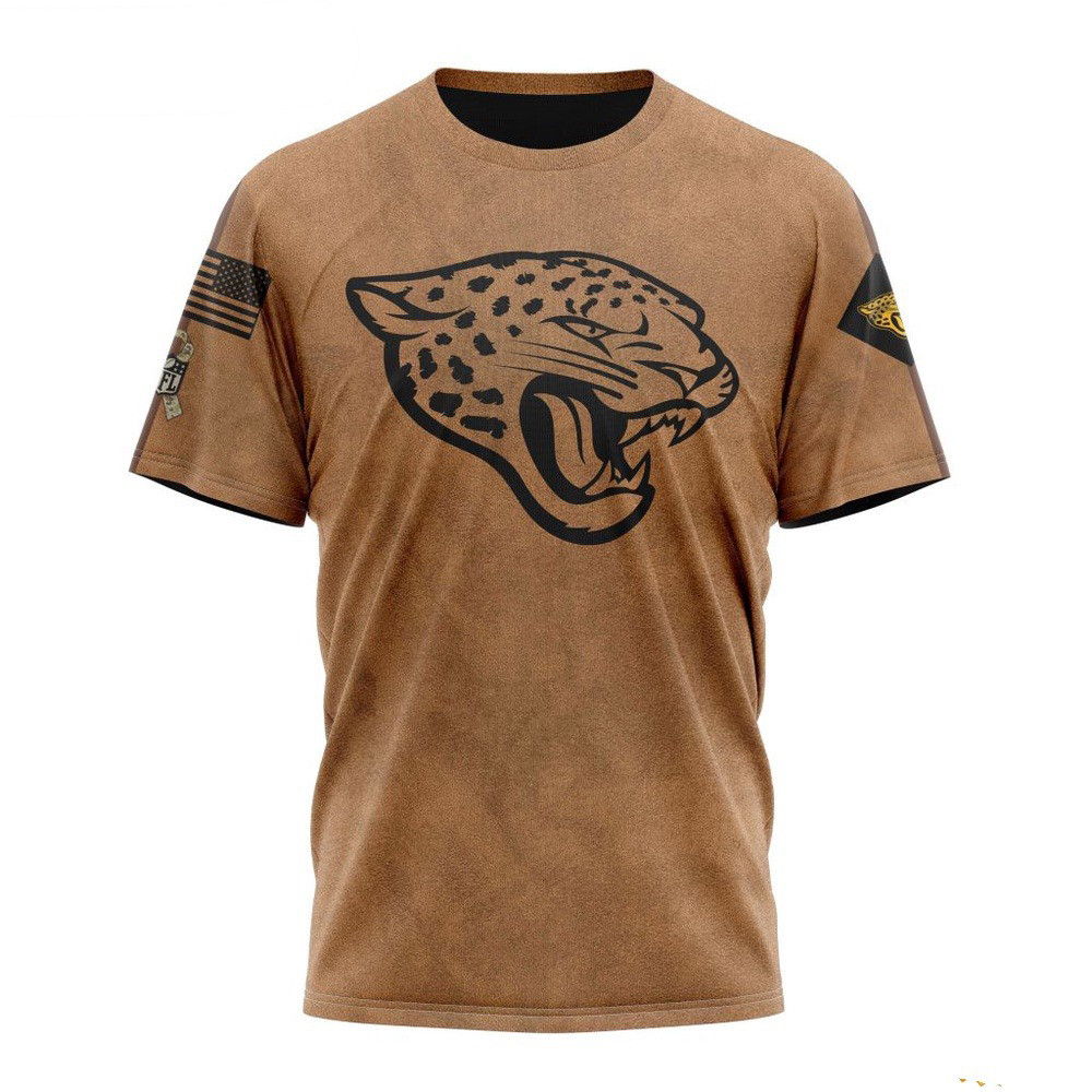 NFL Jacksonville Jaguars Salute To Service For Veterans Day T-Shirt Best Gifts For Football Fans