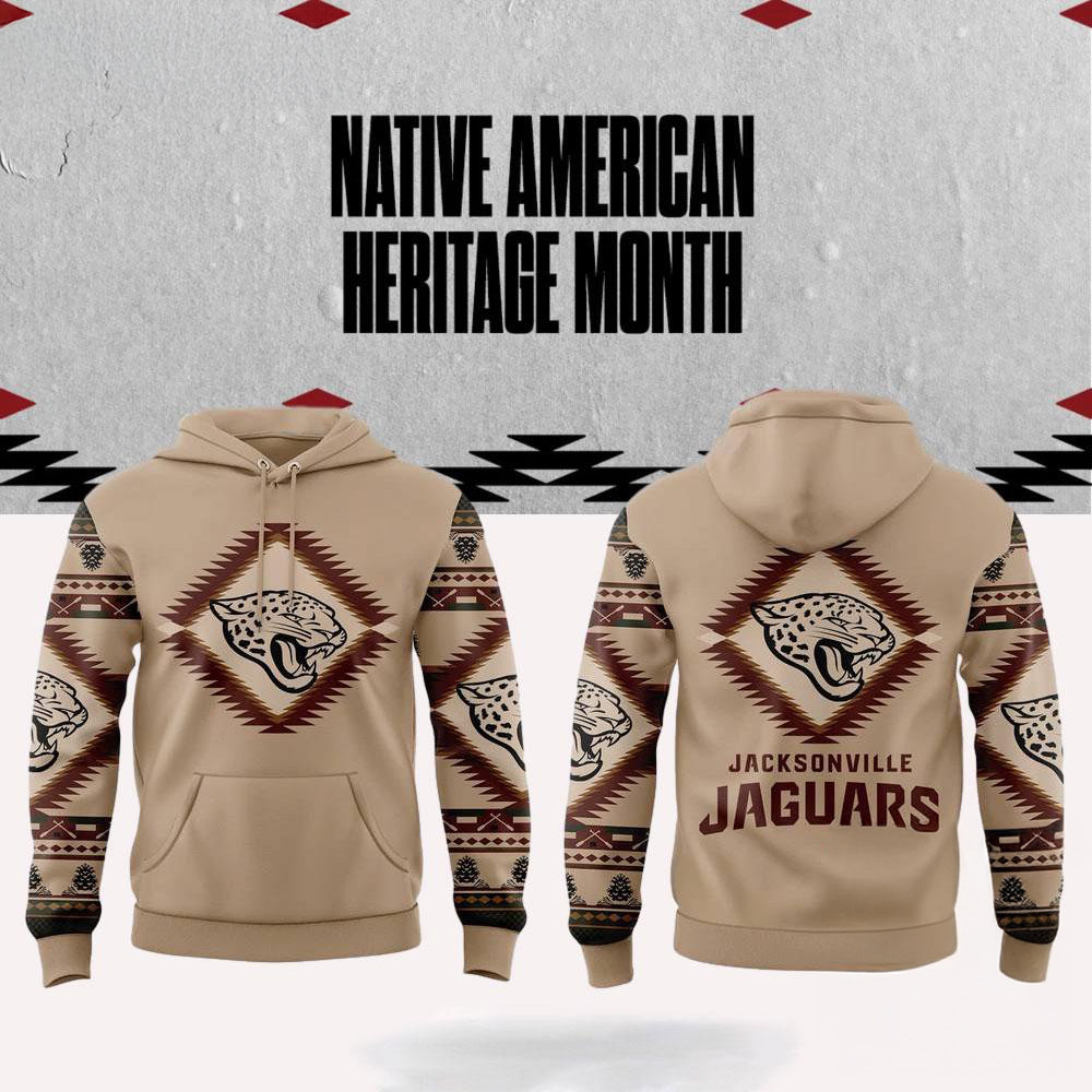 NFL Jacksonville Jaguars x National Native American Heritage Month Hoodie Fan Gifts