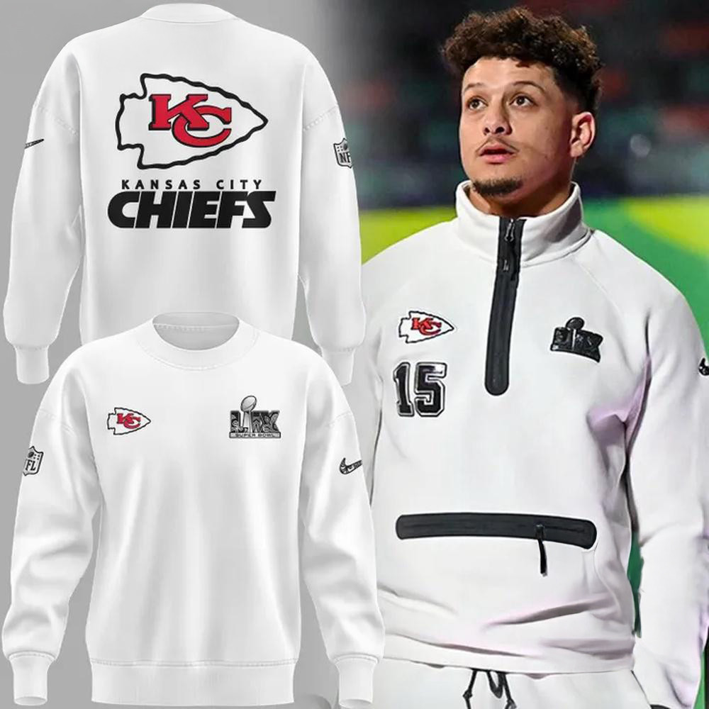 NFL Kansas City Chiefs Super Bowl LIX 2025 Champions Sweatshirt Football Lovers Gifts