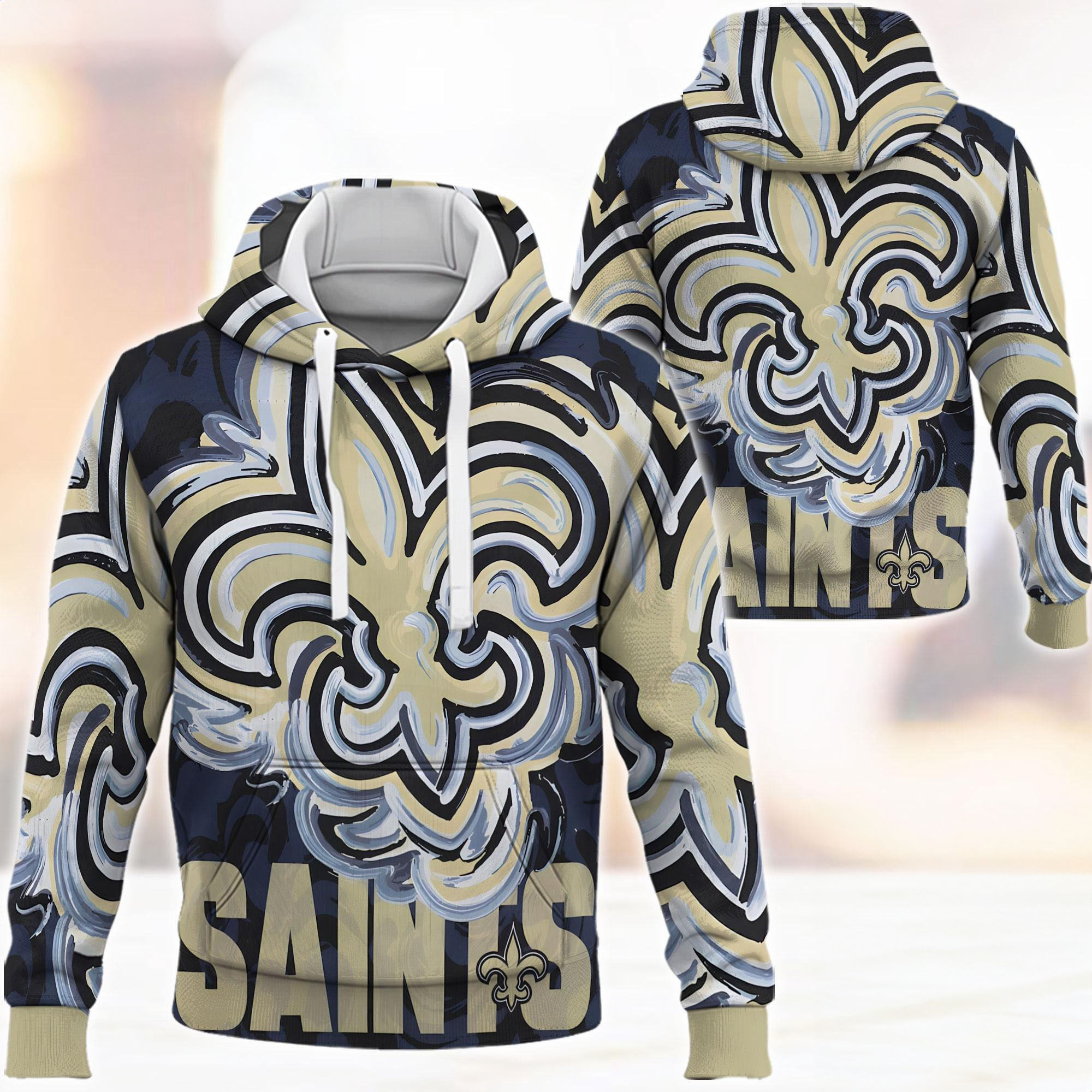 NFL New Orleans Saints Football Team 2024 Season Hoodie Football Lovers Gifts