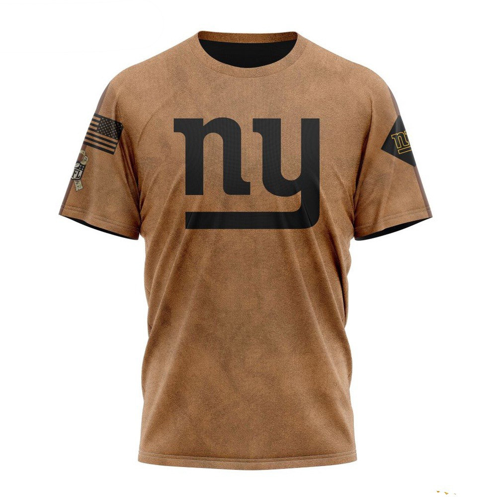 NFL New York Giants Salute To Service For Veterans Day T-Shirt Presents For Football Lovers