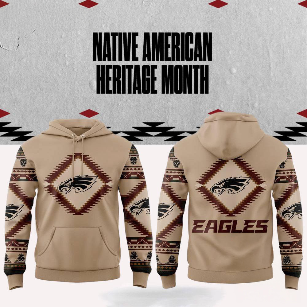 NFL Philadelphia Eagles x National Native American Heritage Month Hoodie Fan Gifts