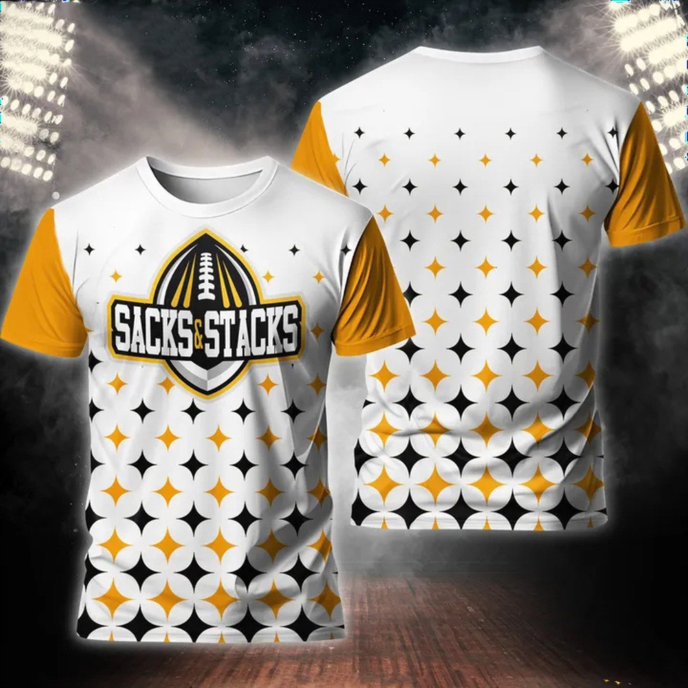 NFL Pittsburgh Steelers Fanatics 3D T-Shirt Presents For Football Fans