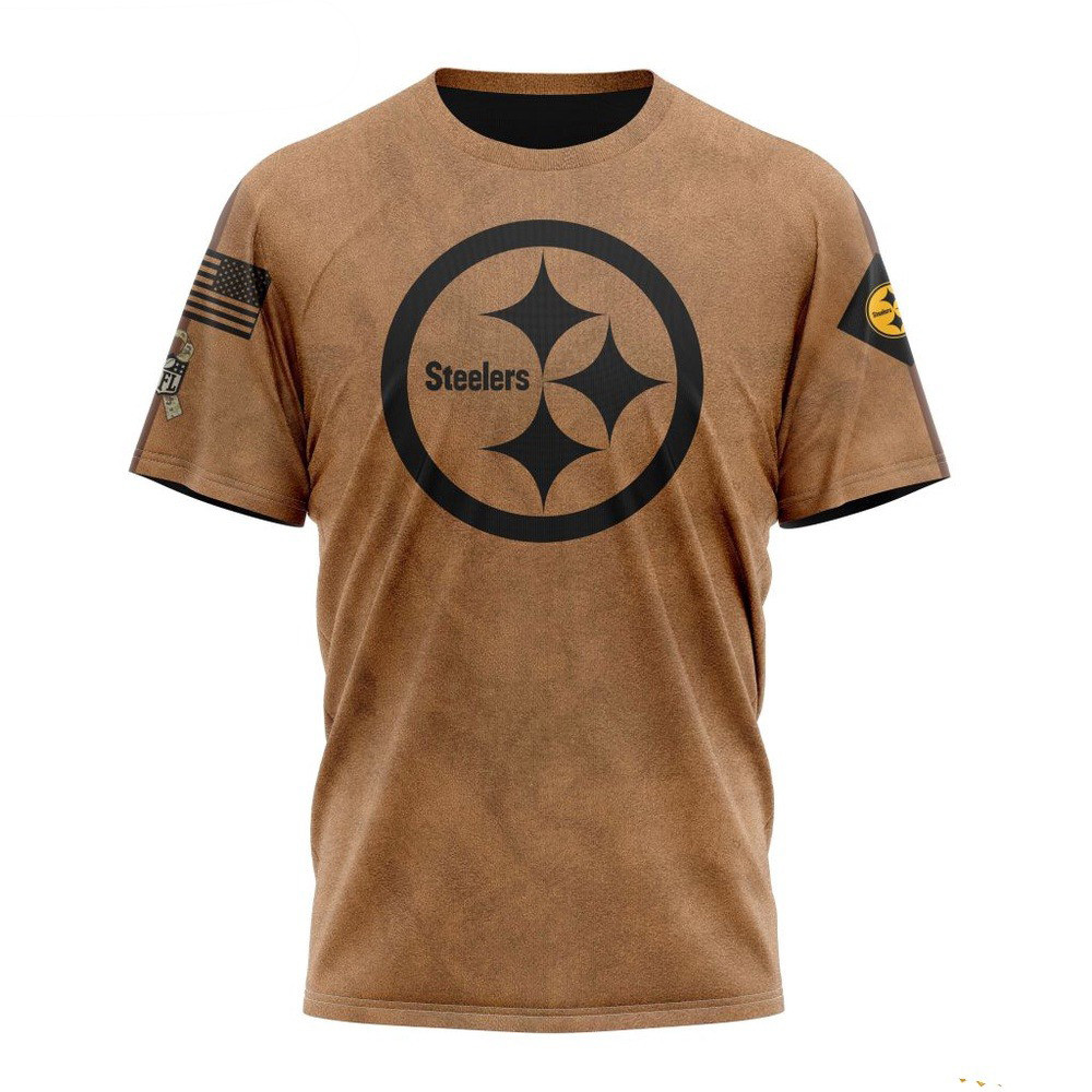 NFL Pittsburgh Steelers Salute To Service For Veterans Day T-Shirt Gifts For Football Fan