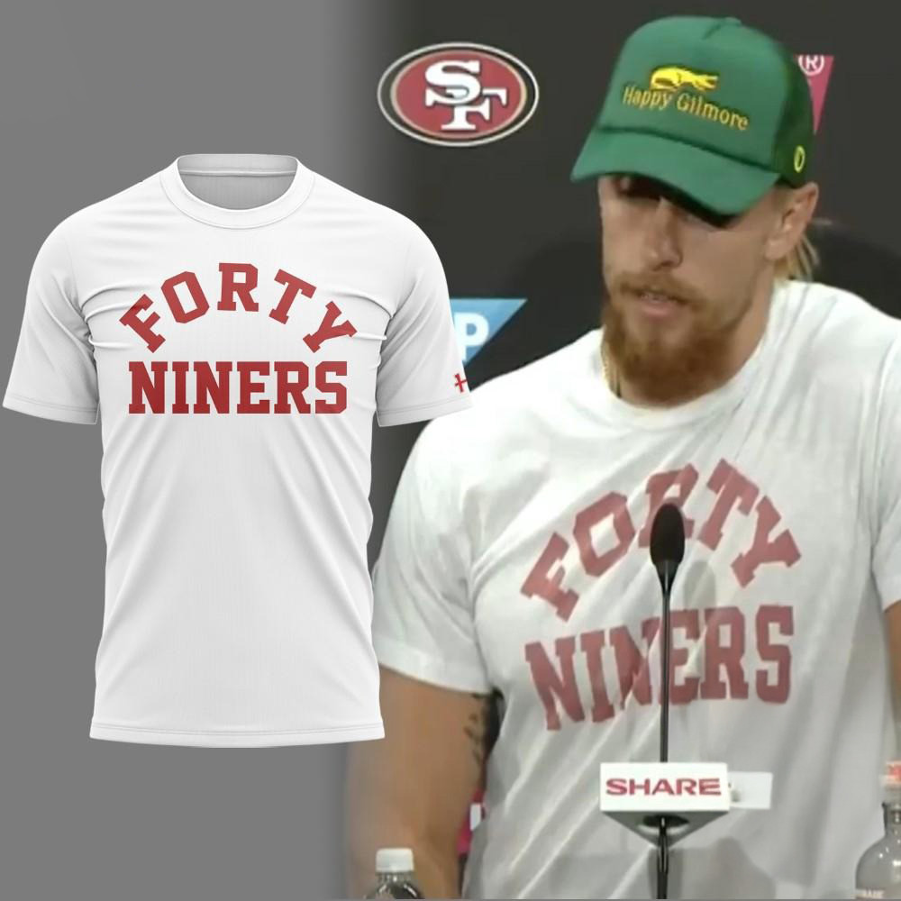 NFL San Francisco 49ers Special Edition Forty Niners T-Shirt Best Gifts For Football Fans